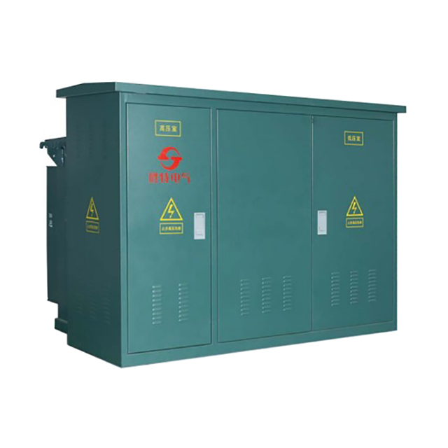 ZGS11 125kVA 10kV 400V Subestação tipo caixa de transformador combinado trifásico montado em almofada