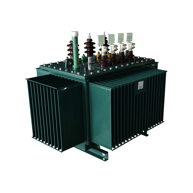 S11 630kVA 10kV 400V Dyn11 Conexão 3Phase Transformador de distribuição NLTC imerso em óleo