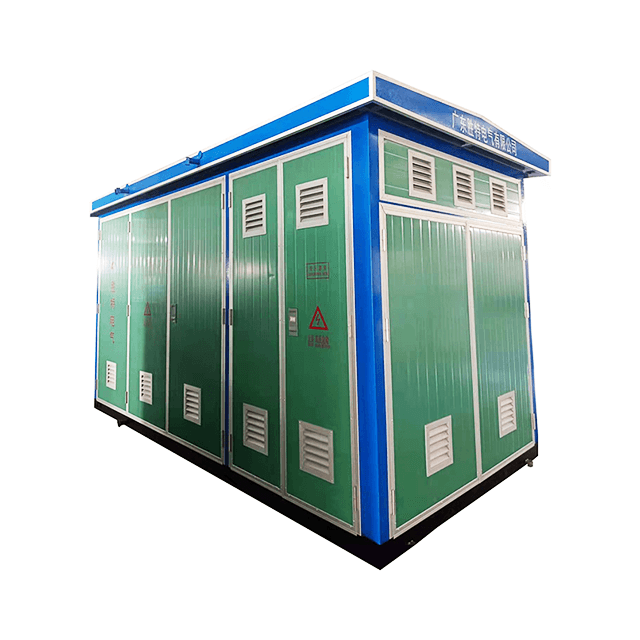 YBP 250kVA 10kV 400V Step Down Power Box-Type Pré-instalado Subestação de quiosque de transformador